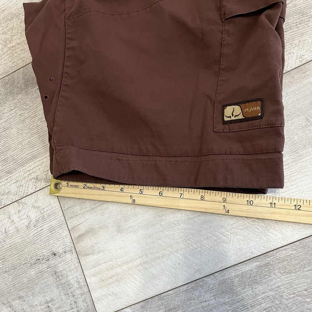 Prana Men's Cargo Shorts in Brown - Picture 14 of 15